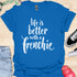 Life is better with a frenchie - V10 - Simple Swish T-Shirt